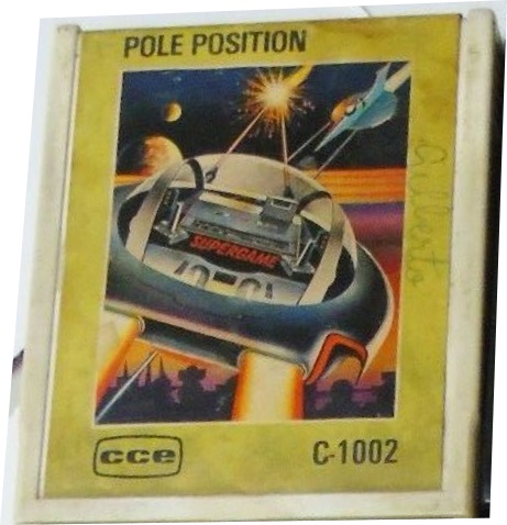 ATARI CCE POLE POSITION GOLD LABEL ETIQUETA DOURADA