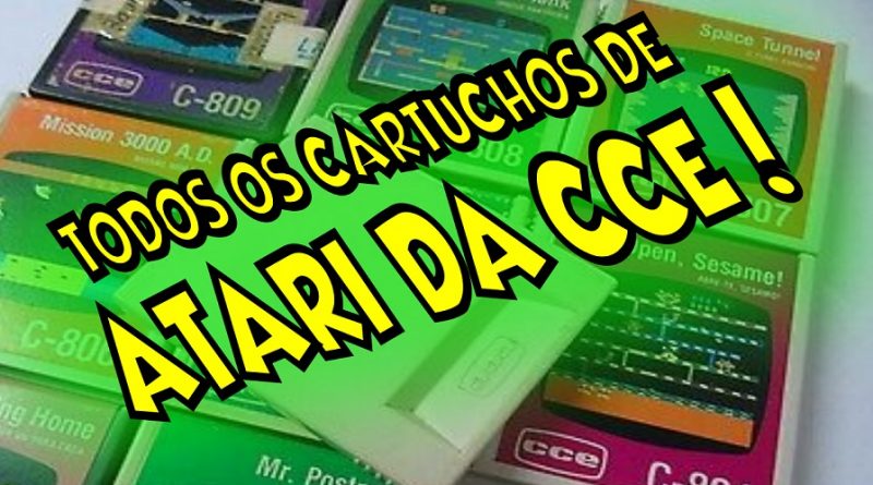 TODOS OS JOGOS DE ATARI DA CCE